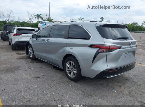 5TDZRKEC3NS075758 2022 TOYOTA SIENNA Silver უკანა მარცხენა