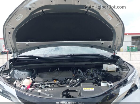 5TDZRKEC3NS075758 2022 TOYOTA SIENNA Silver უკანა ხედი