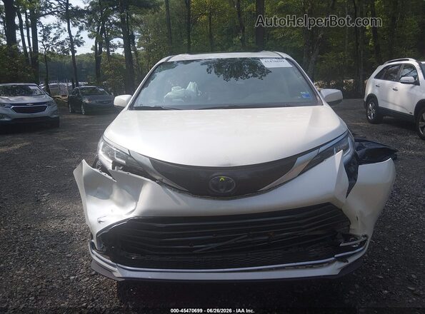 5TDZRKEC7MS041711 2021 TOYOTA SIENNA White Սարքավորումների վահանակի տեսք