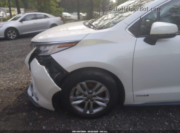 5TDZRKEC7MS041711 2021 TOYOTA SIENNA White Դիմացի տեսք