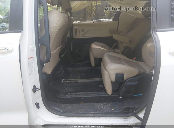 5TDZRKEC7MS041711 2021 TOYOTA SIENNA White VIN կոդի պիտակի տեսք