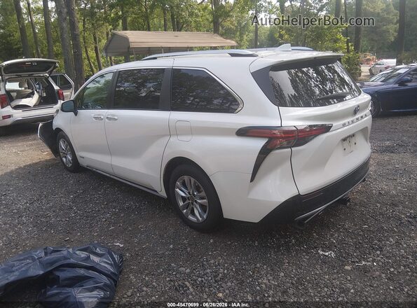 5TDZRKEC7MS041711 2021 TOYOTA SIENNA White Հետևի ձախ