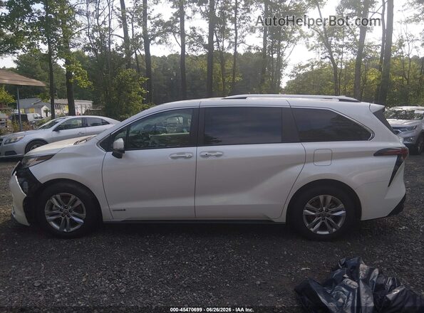 5TDZRKEC7MS041711 2021 TOYOTA SIENNA White Սալոնի 360 աստիճան տեսք