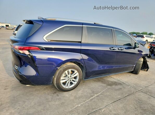 5TDZRKEC7PS178913 2023 TOYOTA SIENNA Синий 