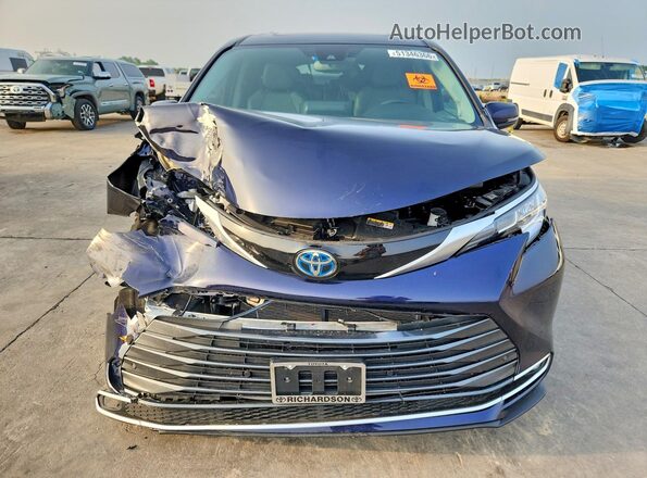 5TDZRKEC7PS178913 2023 TOYOTA SIENNA Синий 