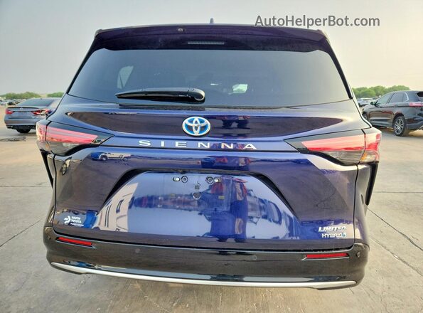 5TDZRKEC7PS178913 2023 TOYOTA SIENNA Синий 
