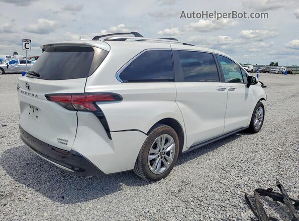 5TDZRKEC8NS074931 2022 TOYOTA SIENNA White Trasero derecho