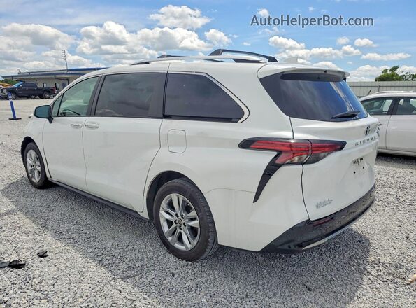 5TDZRKEC8NS074931 2022 TOYOTA SIENNA White Trasero izquierdo