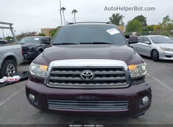 5TDZY5G15GS061363 2016 TOYOTA SEQUOIA Purple ხელსაწყოთა პანელის ხედი