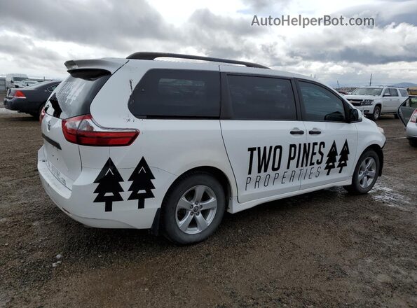 5TDZZ3DC0LS023086 2020 TOYOTA SIENNA White Rear right