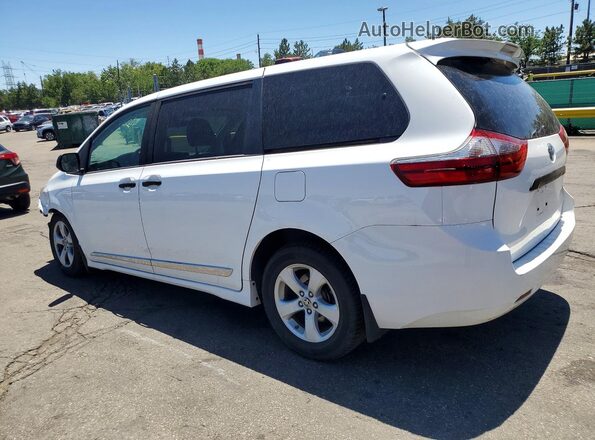 5TDZZ3DC2LS058843 2020 TOYOTA SIENNA White უკანა მარცხენა
