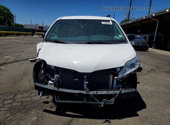 5TDZZ3DC2LS058843 2020 TOYOTA SIENNA White წინა ხედი