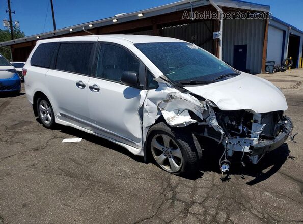 5TDZZ3DC2LS058843 2020 TOYOTA SIENNA White წინა მარჯვენა