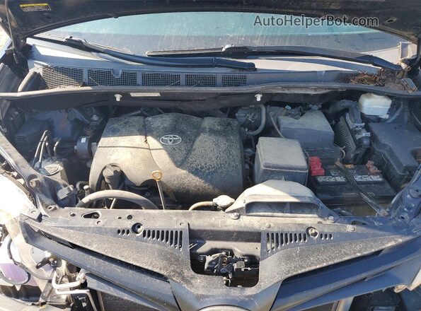 5TDZZ3DC4LS033815 2020 TOYOTA SIENNA Black Engine compartment view