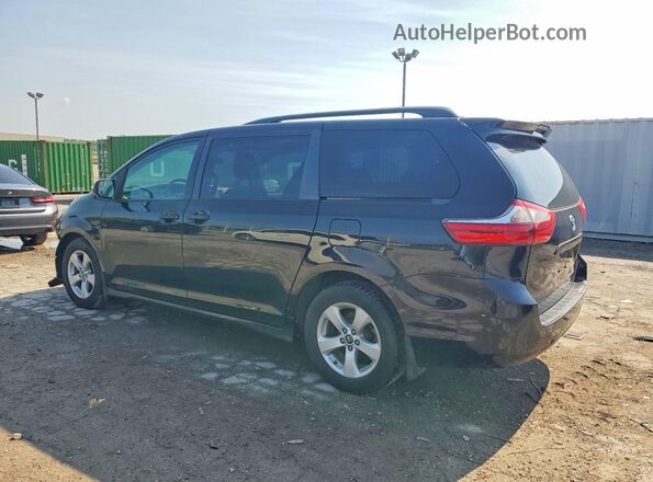5TDZZ3DC4LS033815 2020 TOYOTA SIENNA Black Rear left