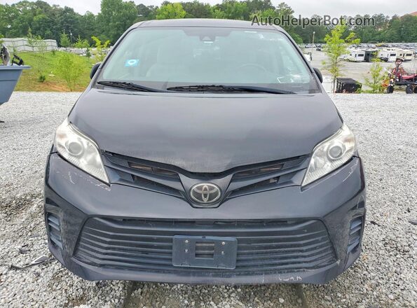 5TDZZ3DC5LS086605 2020 TOYOTA SIENNA Black Widok z przodu