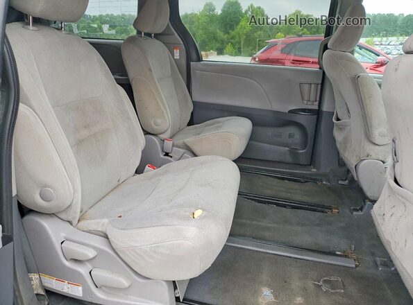 5TDZZ3DC5LS086605 2020 TOYOTA SIENNA Black Widok wnętrza z tyłu