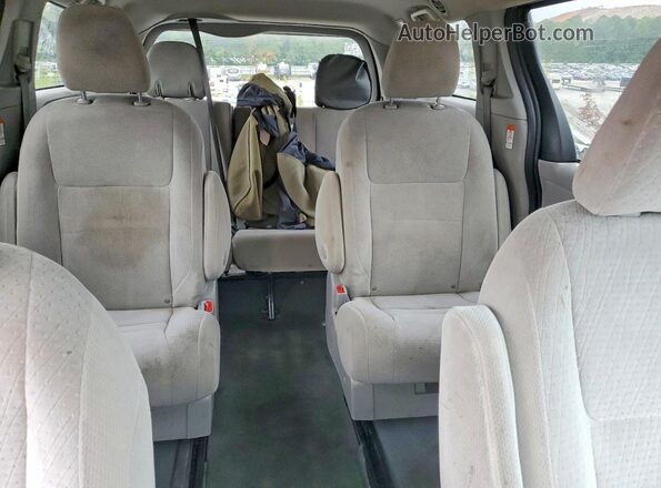 5TDZZ3DC5LS086605 2020 TOYOTA SIENNA Black Widok tylnych siedzeń