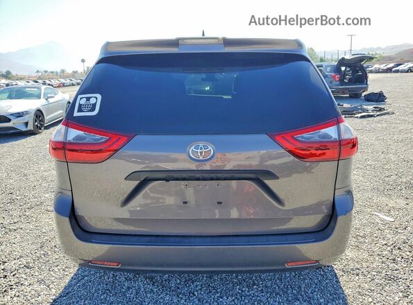 5TDZZ3DC8LS073881 2020 TOYOTA SIENNA Gray Widok z tyłu