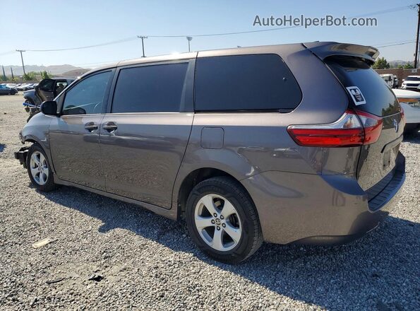 5TDZZ3DC8LS073881 2020 TOYOTA SIENNA Gray Tył lewy