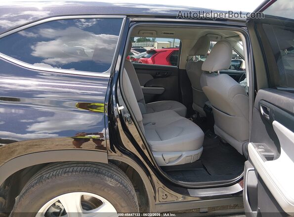 5TDZZRAH2MS031601 2021 TOYOTA HIGHLANDER Black Widok naklejki z numerem VIN