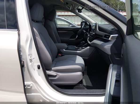 5TDZZRAH7LS009592 2020 TOYOTA HIGHLANDER Белый Вид салона спереди