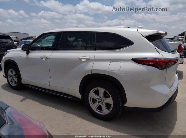 5TDZZRAH7LS009592 2020 TOYOTA HIGHLANDER Белый Панорамный вид салона 360°