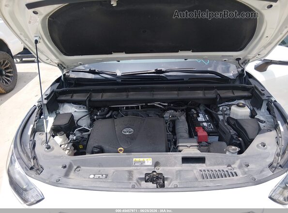 5TDZZRAH7LS009592 2020 TOYOTA HIGHLANDER Белый Вид сзади