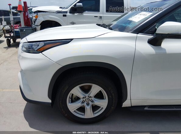 5TDZZRAH7LS009592 2020 TOYOTA HIGHLANDER Белый 