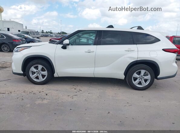 5TDZZRAH9LS503677 2020 TOYOTA HIGHLANDER White სალონის 360-გრადუსიანი ხედი