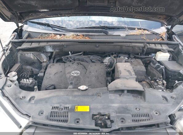 5TDZZRFH1JS240137 2018 TOYOTA HIGHLANDER Black Widok z tyłu