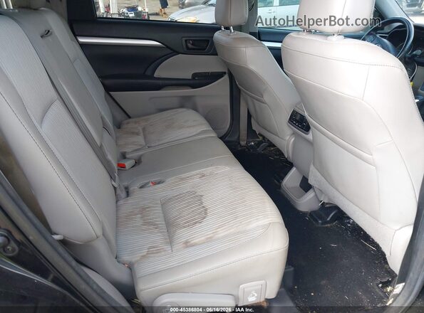 5TDZZRFH1JS240137 2018 TOYOTA HIGHLANDER Black Widok naklejki z numerem VIN