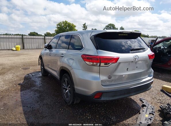 5TDZZRFH2KS298808 2019 TOYOTA HIGHLANDER Silver Հետևի ձախ