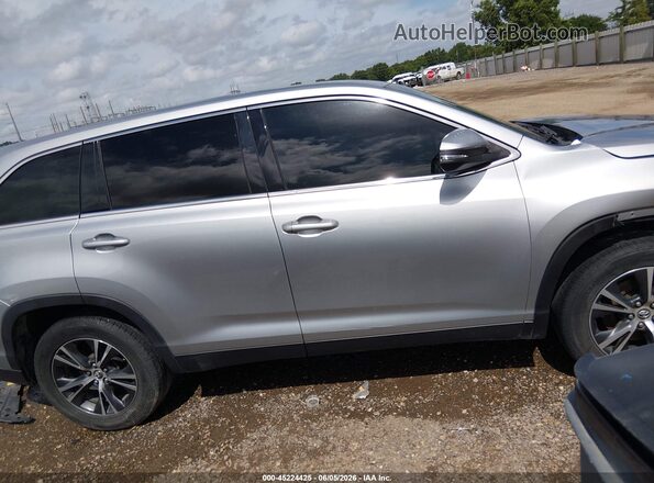 5TDZZRFH2KS298808 2019 TOYOTA HIGHLANDER Silver Սալոնի 360 աստիճան տեսք