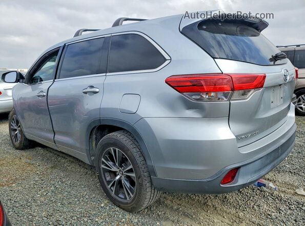 5TDZZRFH3JS255092 2018 TOYOTA HIGHLANDER Silver Задня ліва чверть