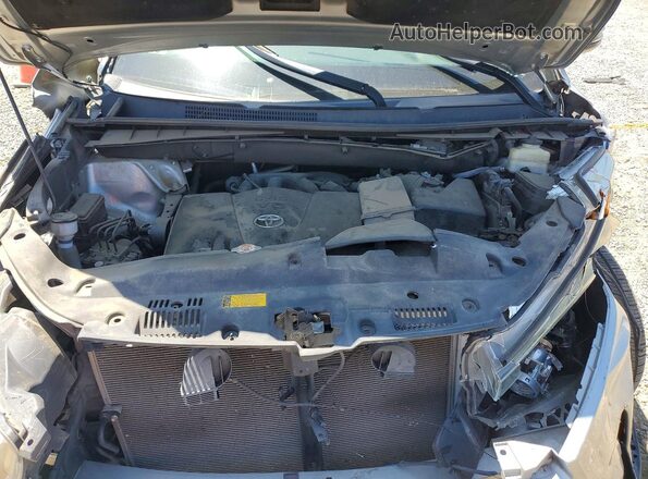 5TDZZRFH3JS255092 2018 TOYOTA HIGHLANDER Silver Вид підкапотного простору