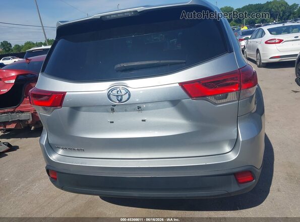5TDZZRFH4JS238592 2018 TOYOTA HIGHLANDER Серебряный 