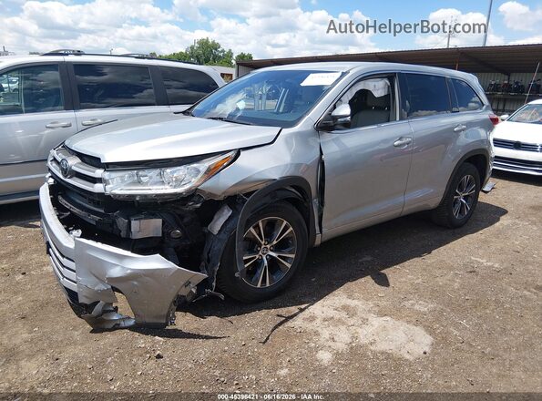 5TDZZRFH6JS279368 2018 TOYOTA HIGHLANDER Серый Передняя левая четверть
