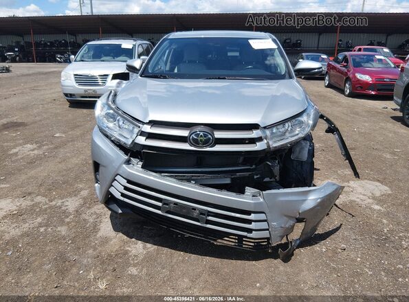 5TDZZRFH6JS279368 2018 TOYOTA HIGHLANDER Серый Вид спереди