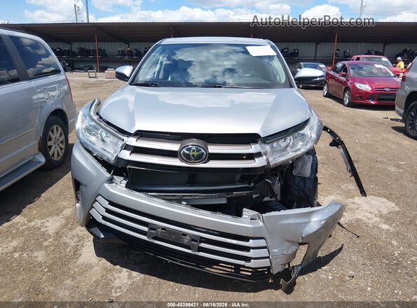 5TDZZRFH6JS279368 2018 TOYOTA HIGHLANDER Серый Вид щитка приборов