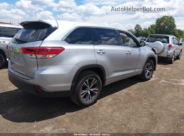 5TDZZRFH6JS279368 2018 TOYOTA HIGHLANDER Серый Задняя правая четверть