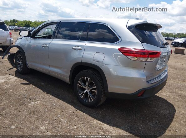 5TDZZRFH6JS279368 2018 TOYOTA HIGHLANDER Серый Задняя левая четверть