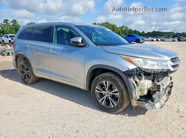 5TDZZRFH7JS239641 2018 TOYOTA HIGHLANDER Silver წინა მარჯვენა