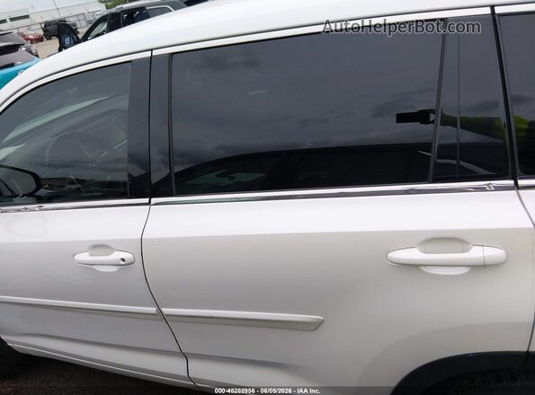 5TDZZRFH7JS241857 2018 TOYOTA HIGHLANDER Белый Панорамный вид салона 360°