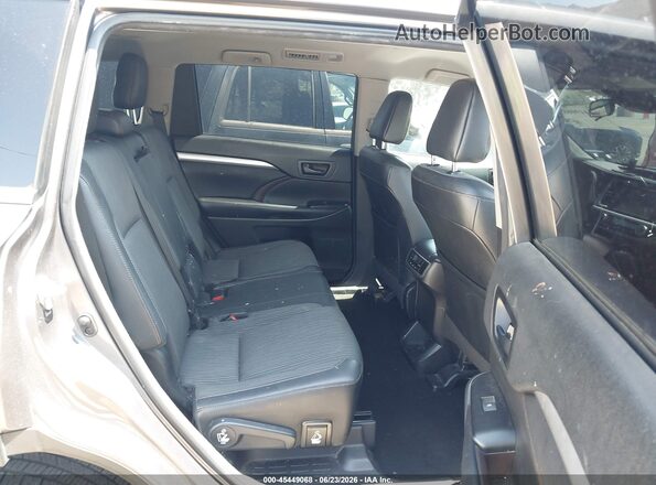 5TDZZRFH7JS251742 2018 TOYOTA HIGHLANDER Gray Vista de la etiqueta del VIN