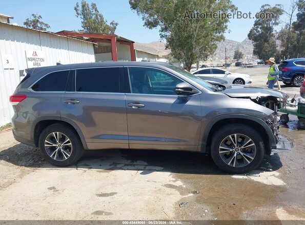 5TDZZRFH7JS251742 2018 TOYOTA HIGHLANDER Gray Vista interior de 360 grados