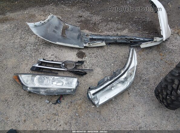 5TDZZRFH9KS333733 2019 TOYOTA HIGHLANDER White Widok zestawu wskaźników