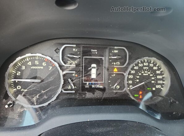 5TFAW5F12JX686115 2018 TOYOTA TUNDRA Black ხელსაწყოთა პანელის ხედი
