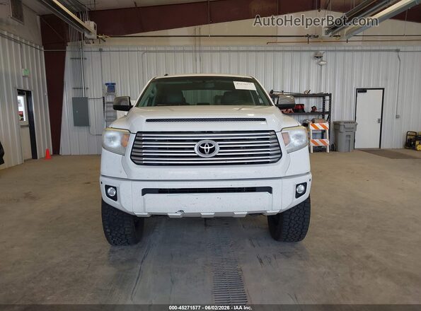 5TFAW5F14GX555504 2016 TOYOTA TUNDRA White ხელსაწყოთა პანელის ხედი