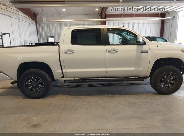 5TFAW5F14GX555504 2016 TOYOTA TUNDRA White უკანა სალონის ხედი